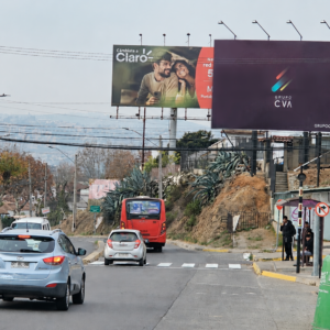Bajada Agua Santa, entrada principal a Viña del Mar